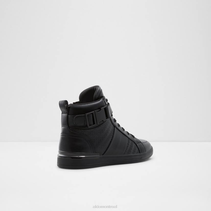 Aldo footwear sale VD8R10900 Aldo sneaker montante brauerr noire à la mode, semelle en coupe