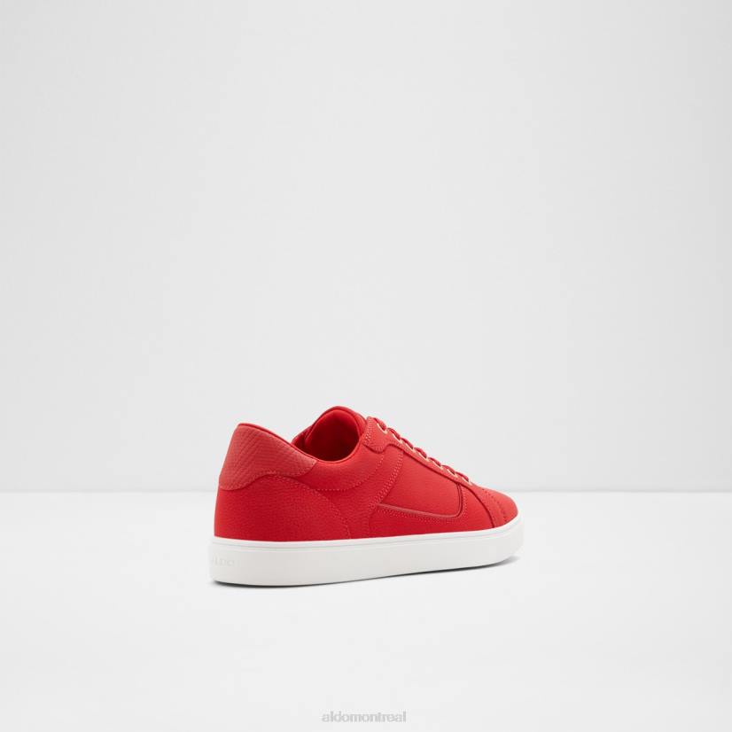 Aldo footwear sale VD8R10945 Aldo sneaker montante popstep rouge vif à la mode, semelle de coupe