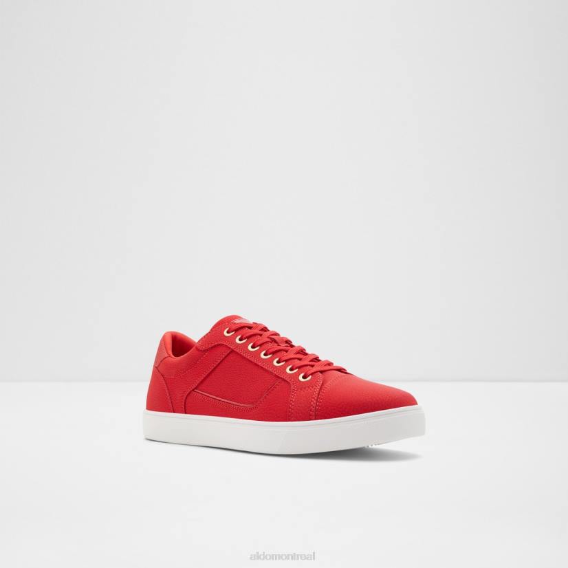 Aldo footwear sale VD8R10945 Aldo sneaker montante popstep rouge vif à la mode, semelle de coupe