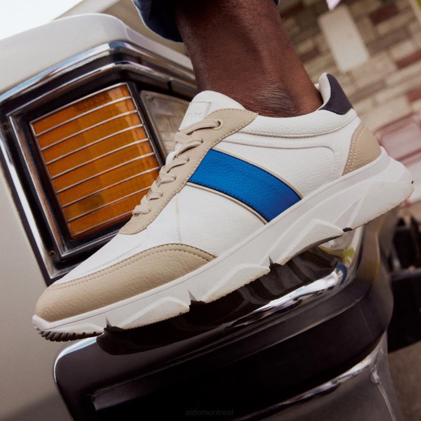 Aldo footwear sale VD8R10955 Aldo sneaker mode murvaise jogger blanc-marine