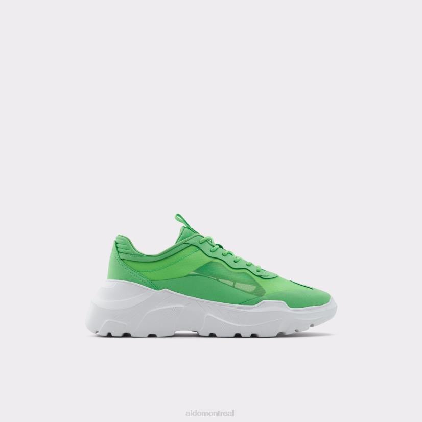 Aldo footwear sale VD8R11045 Aldo sneaker basse à semelle rapide semelle de jogging vert mode