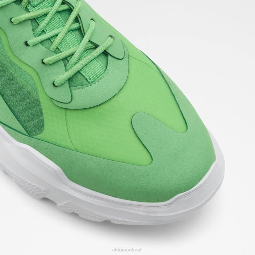 Aldo footwear sale VD8R11045 Aldo sneaker basse à semelle rapide semelle de jogging vert mode