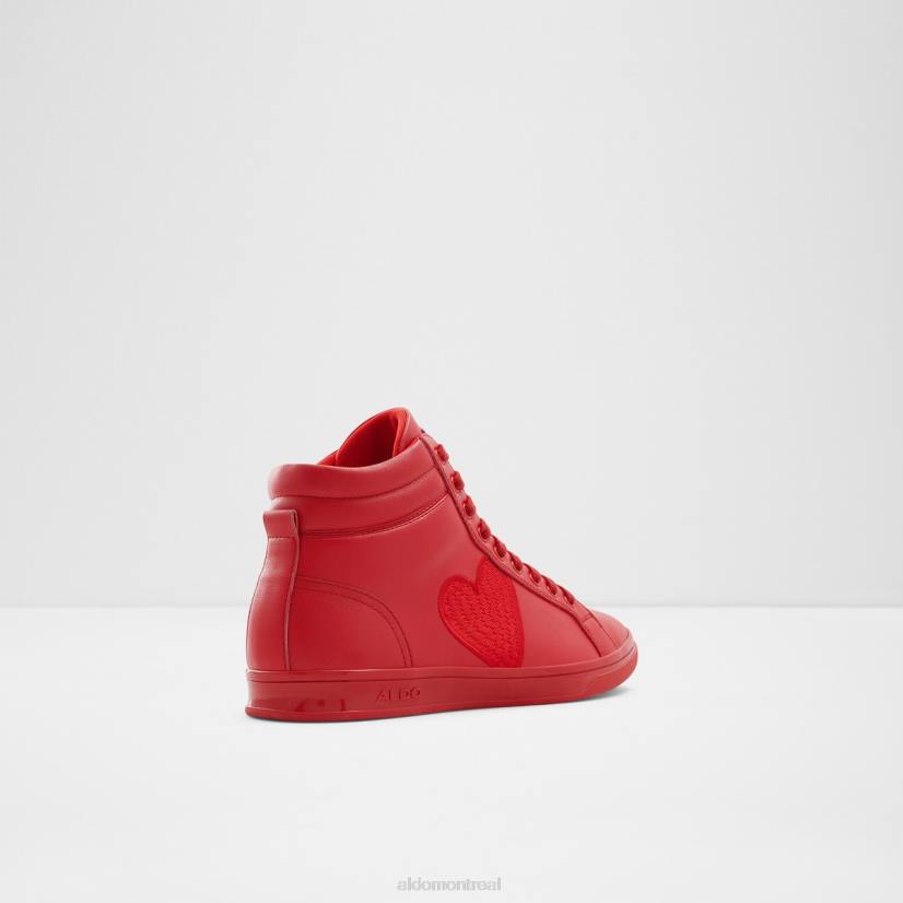 Aldo footwear sale VD8R11150 Aldo cupido sneaker montante rouge mode