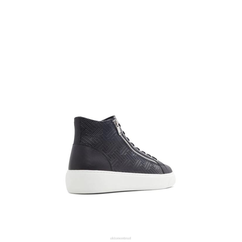 Aldo footwear sale VD8R3045 Aldo baskets montantes alpha noires à lacets mode