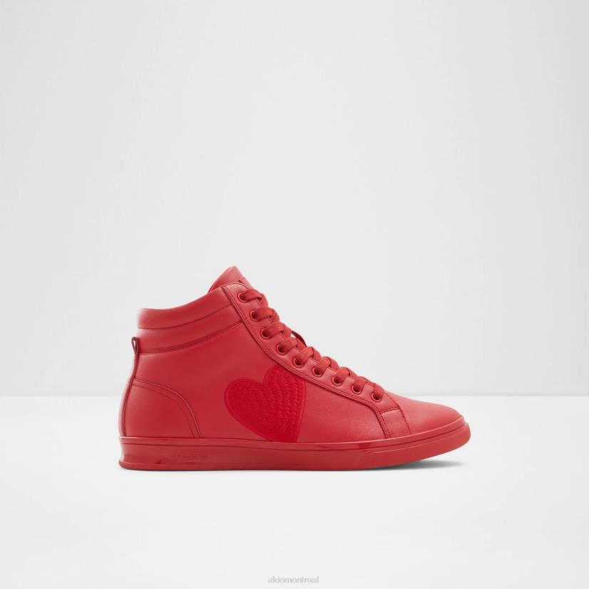 Aldo footwear sale VD8R3075 Aldo cupido baskets montantes à lacets mode rouge