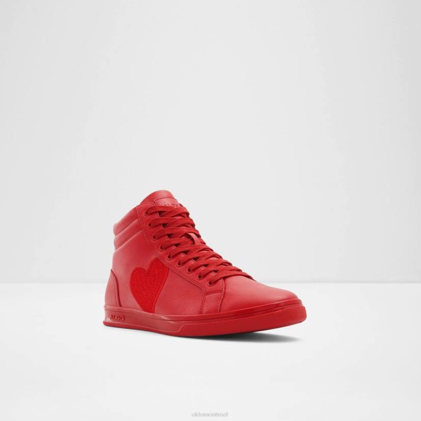 Aldo footwear sale VD8R3075 Aldo cupido baskets montantes à lacets mode rouge