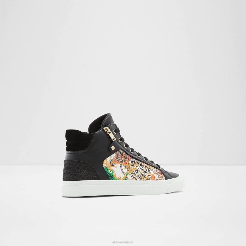 Aldo footwear sale VD8R3085 Aldo baskets montantes noires à la mode à lacets