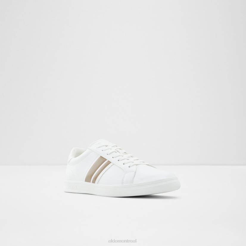 Aldo footwear sale VD8R4735 Aldo sneaker basse malisien synthétique lisse blanche à la mode