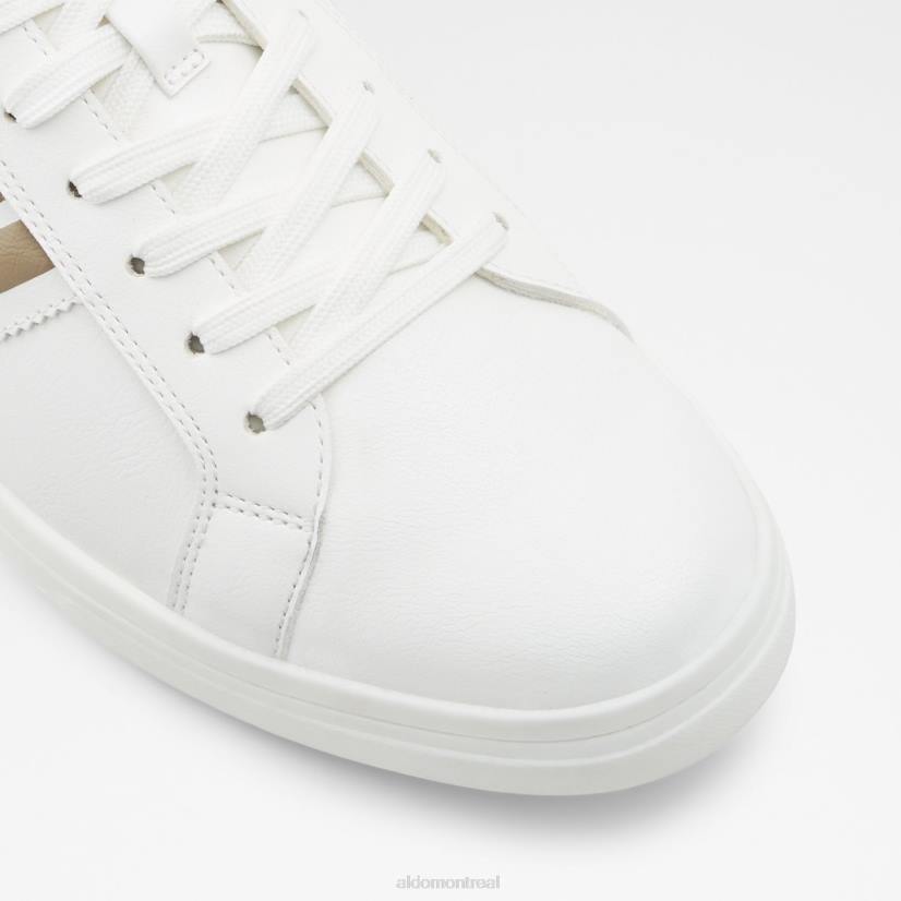Aldo footwear sale VD8R4735 Aldo sneaker basse malisien synthétique lisse blanche à la mode