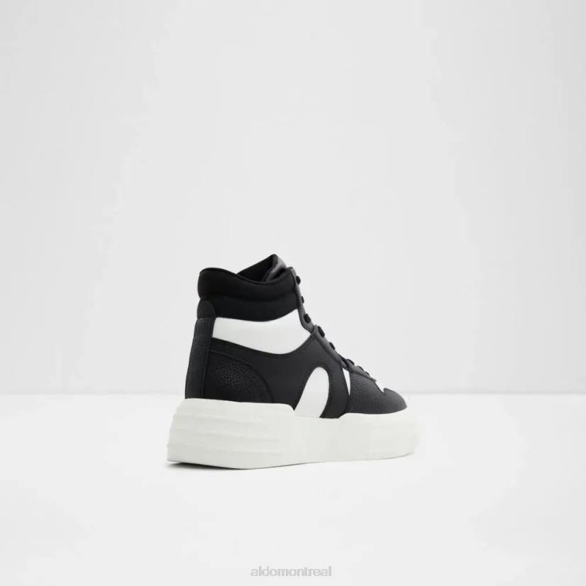 Aldo footwear sale VD8R6310 Aldo Goliath baskets montantes pour hommes noir mode