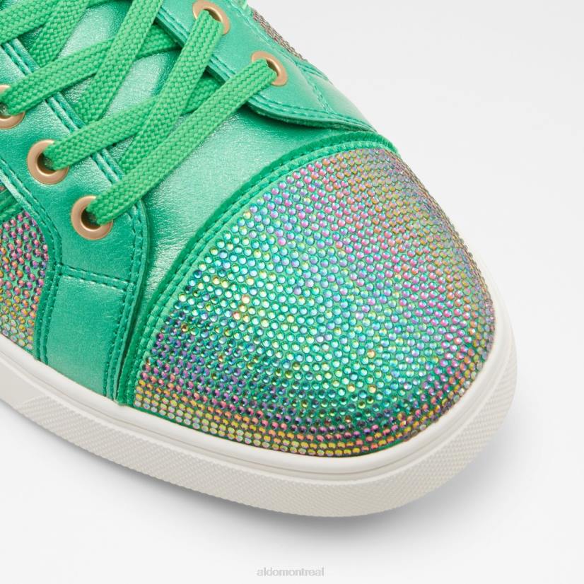 Aldo france VD8R10946 Aldo mode popstep sneaker montante semelle coupe vert