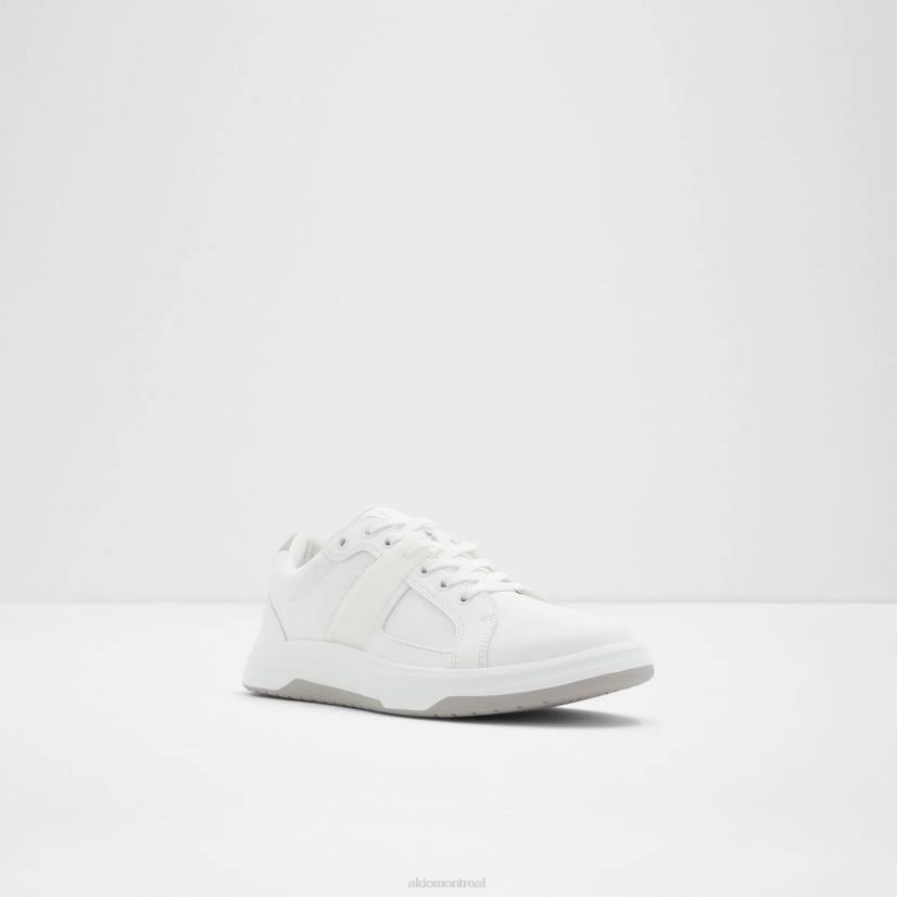 Aldo france chaussures homme VD8R3058 Aldo Makau baskets basses à lacets mode blanc