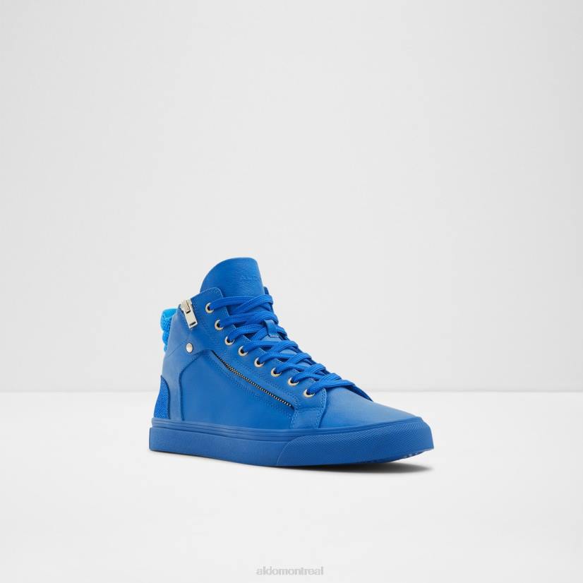 Aldo france chaussures homme VD8R4678 Aldo sneaker montante bleue Fashion Destry