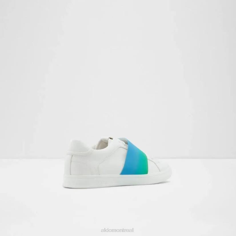 Aldo france chaussures homme VD8R6318 Aldo coppio baskets basses pour hommes mode blanc brillant