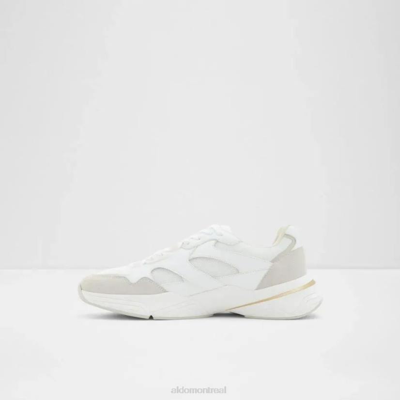 Aldo france chaussures homme VD8R6333 Aldo Luno baskets à lacets pour hommes mode blanc
