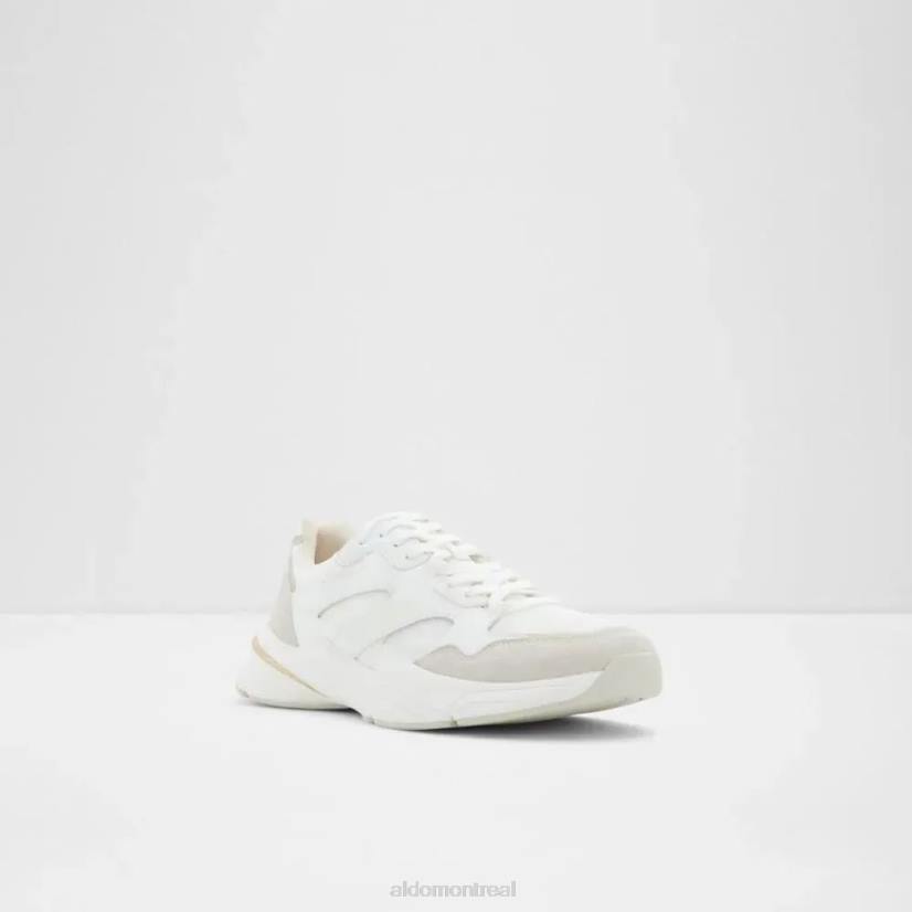 Aldo france chaussures homme VD8R6333 Aldo Luno baskets à lacets pour hommes mode blanc