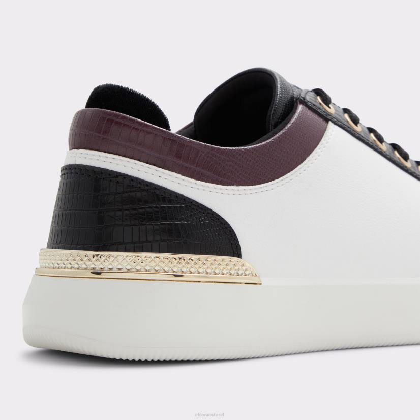 Aldo france sac VD8R10887 Aldo Aveo – baskets basses à semelle coupe, matière synthétique noire, à la mode, nouvelle collection