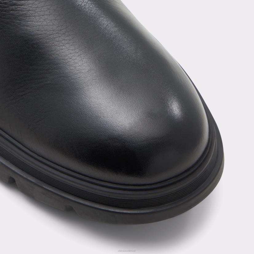 Aldo footwear VD8R10814 Aldo botte chelsea weannon en cuir noir galet mode