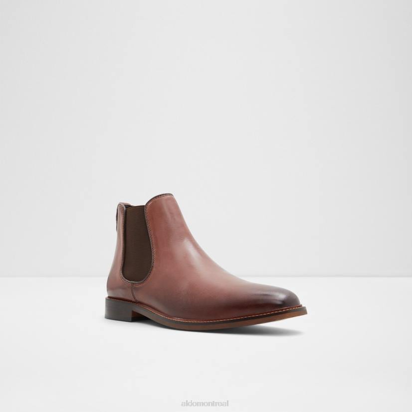 Aldo footwear sale VD8R4390 Aldo cognac cuir lisse mode nouvelle arrivée kyren chelsea boot