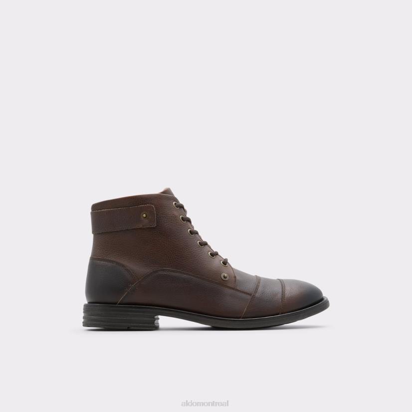 Aldo france chaussures homme VD8R10853 Aldo botte à lacets fashion marron legadorien