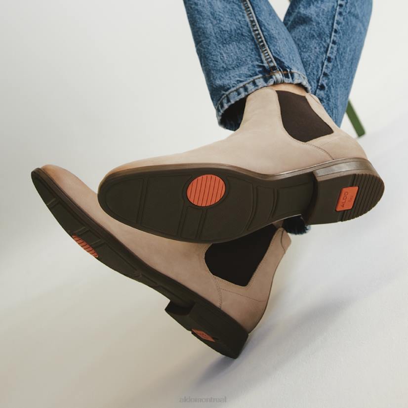 Aldo france chaussures homme VD8R11018 Aldo botte chelsea kindarumflex mode marron