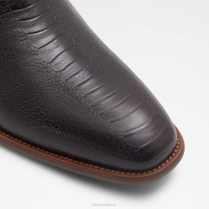 Aldo france chaussures homme VD8R4428 Aldo Bottines chelsea priawyn marron foncé à la mode, nouvelle collection