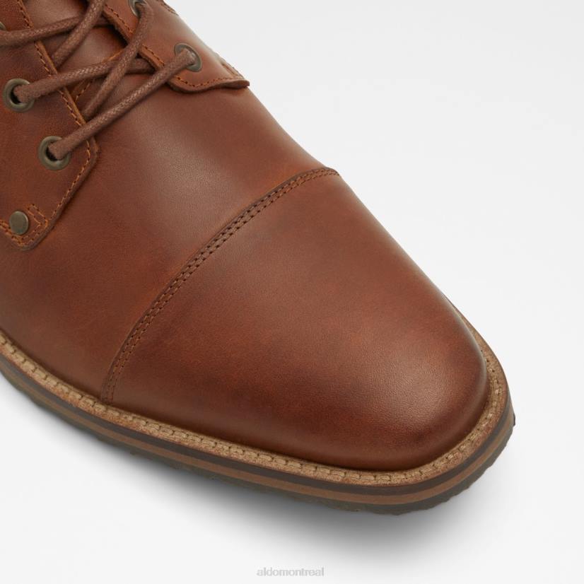 Aldo france chaussures homme VD8R4573 Aldo botte à lacets mode cognac jaxyn
