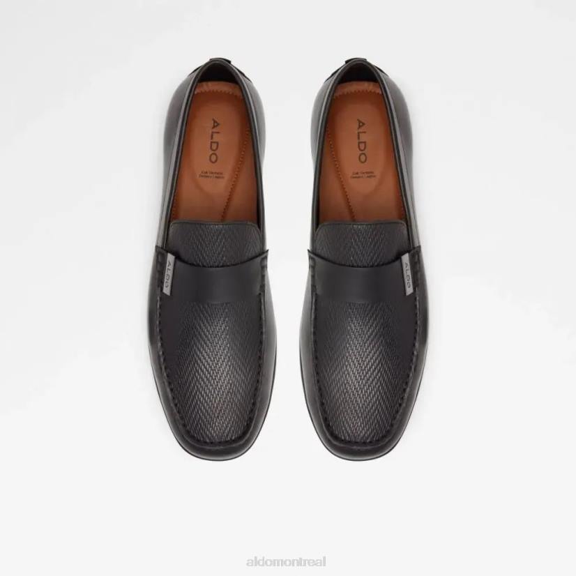 Aldo footwear VD8R5559 Aldo chaussure de conduite pour hommes tourflex noir à la mode