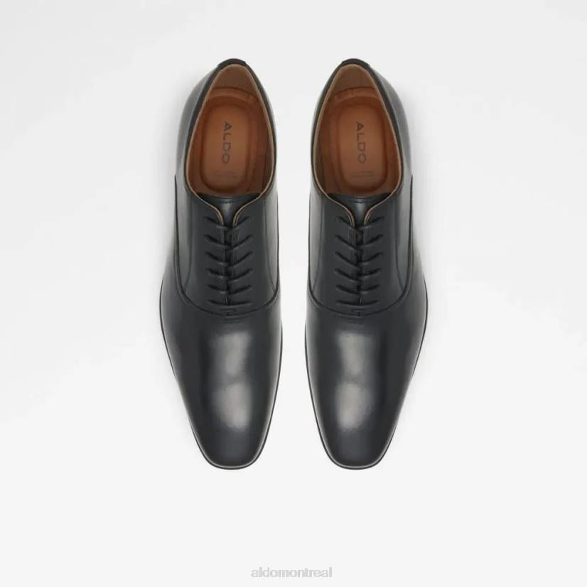 Aldo footwear sale VD8R5575 Aldo chaussure oxford à lacets pour hommes nathon noir à la mode
