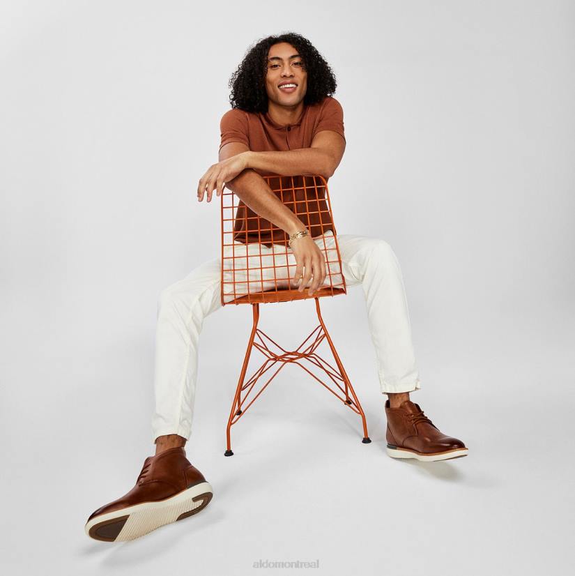 Aldo footwear sale VD8R8930 Aldo chaussure à lacets cognac forestgrip mode