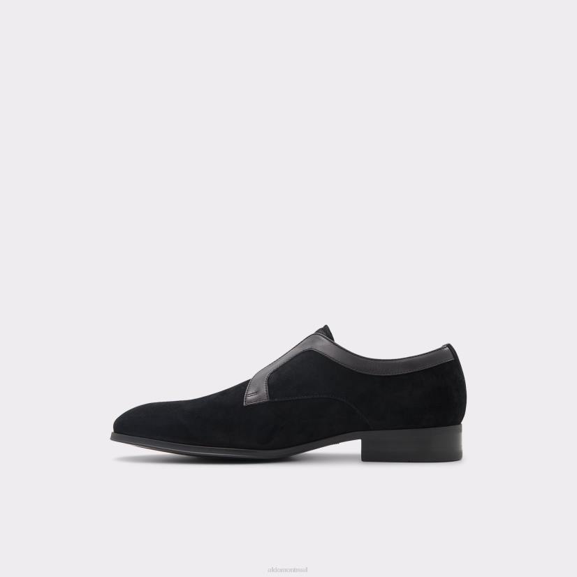 Aldo france VD8R4441 Aldo mode nouveauté debussy slip-on en cuir noir