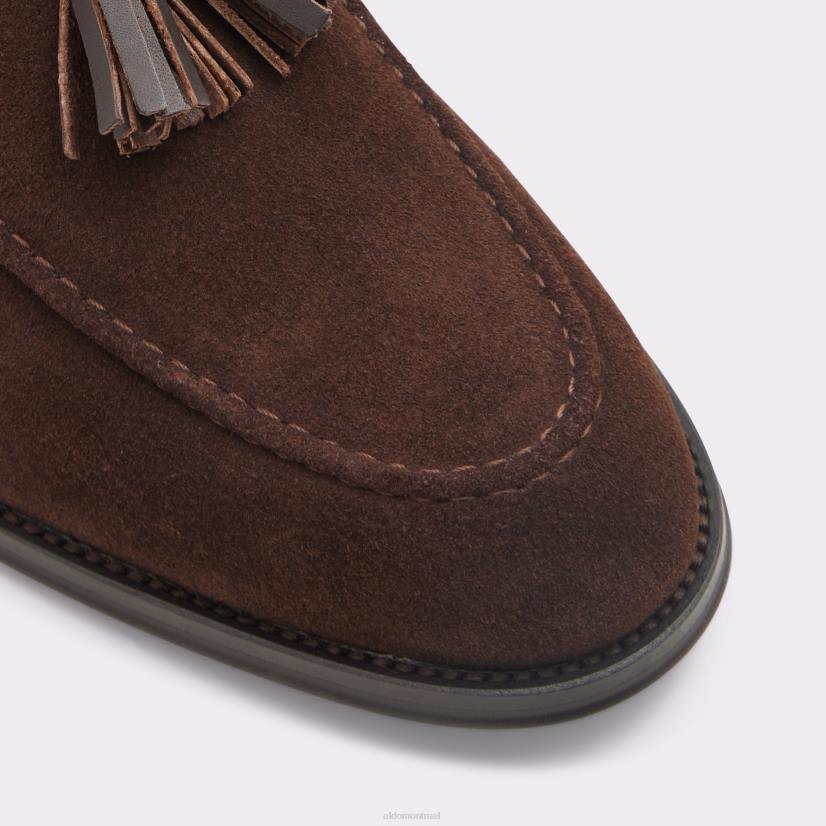 Aldo france chaussures homme VD8R4378 Aldo Mocassins Adden marron à la mode, nouvel arrivage