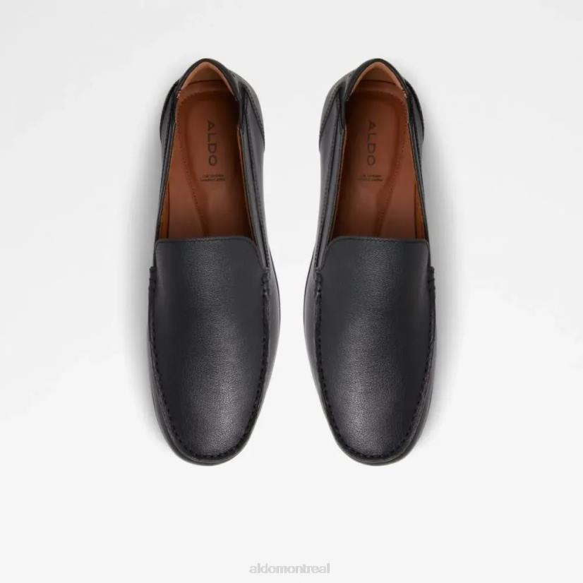 Aldo france chaussures homme VD8R5563 Aldo chaussure de conduite pour hommes fashion demetriflex-w ouverte-noir
