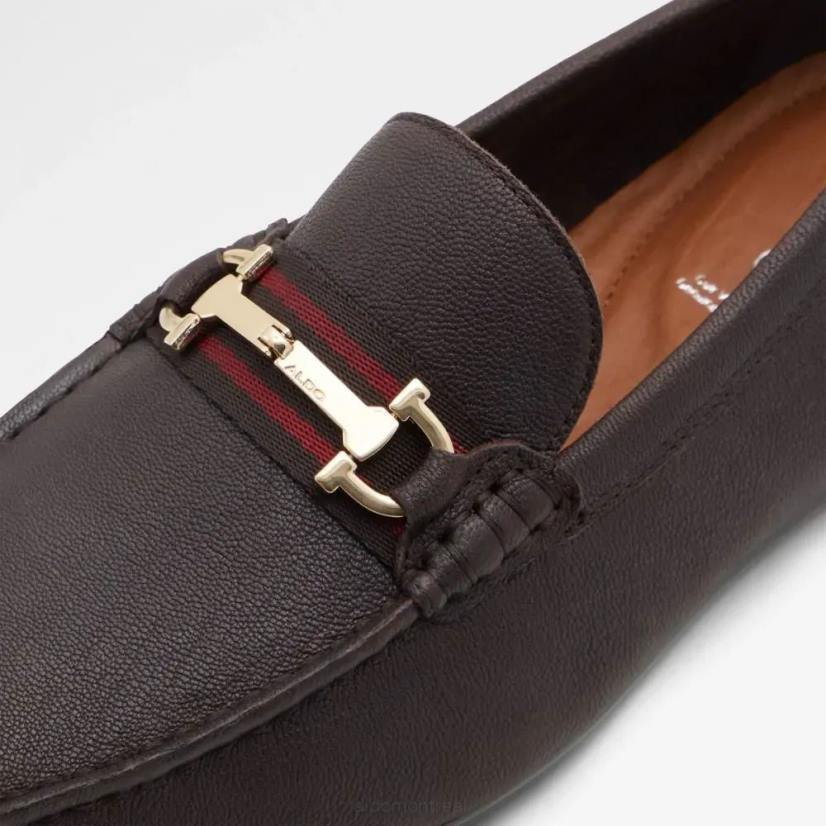 Aldo france sac VD8R5547 Aldo fashion fangio chaussure de conduite pour hommes marron foncé