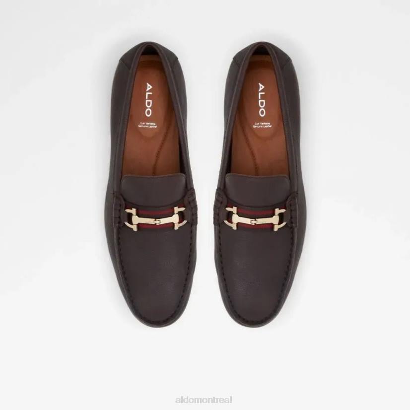 Aldo france sac VD8R5547 Aldo fashion fangio chaussure de conduite pour hommes marron foncé