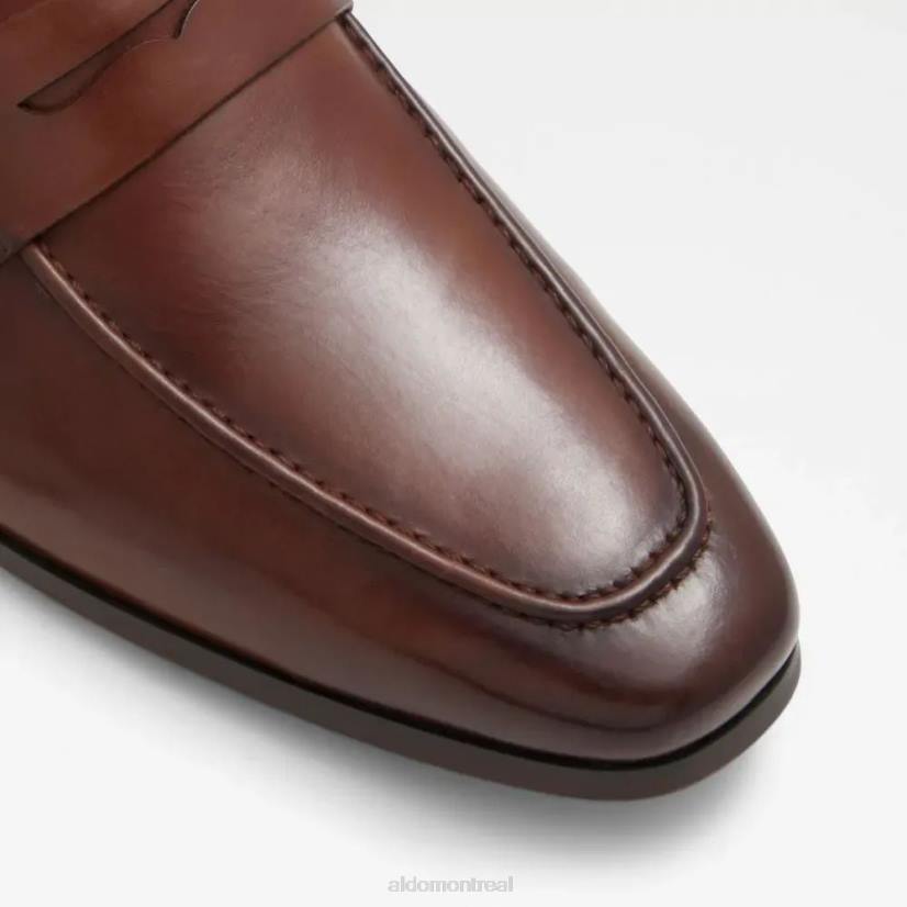 Aldo france sac VD8R5552 Aldo kooperflex mocassins à enfiler pour hommes, chaussures habillées, mode cognac