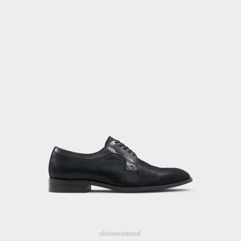 Aldo footwear sale VD8R2190 Aldo mode derreck imprimé cuir noir