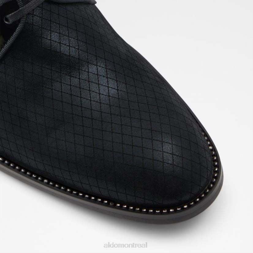 Aldo footwear sale VD8R2190 Aldo mode derreck imprimé cuir noir