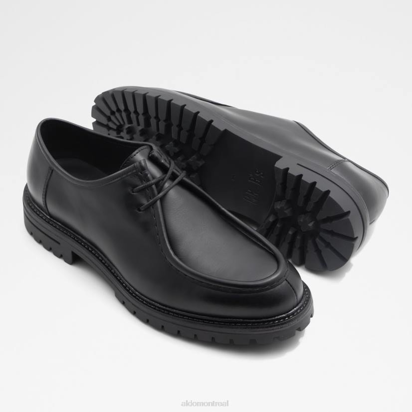 Aldo footwear sale VD8R4525 Aldo chaussure oxford prime noire à la mode, semelle en coupe