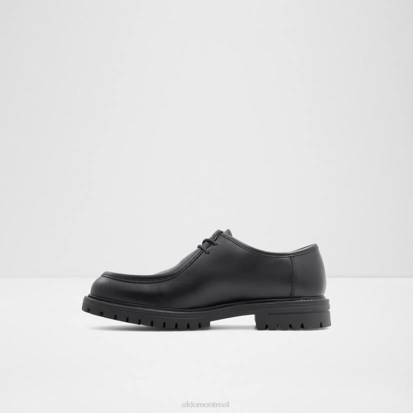Aldo footwear sale VD8R4525 Aldo chaussure oxford prime noire à la mode, semelle en coupe