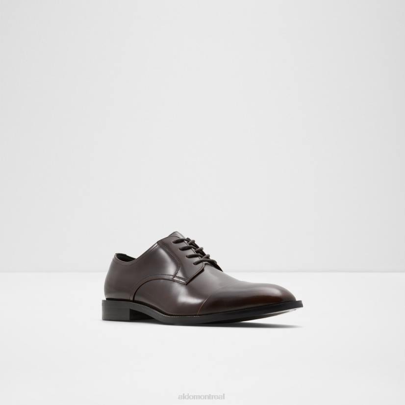 Aldo france sac VD8R4557 Aldo chaussure oxford de smoking marron foncé à la mode