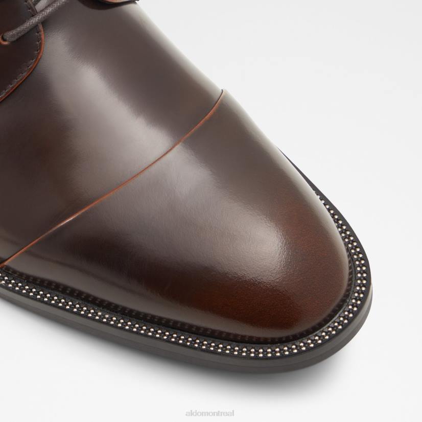 Aldo france sac VD8R4557 Aldo chaussure oxford de smoking marron foncé à la mode