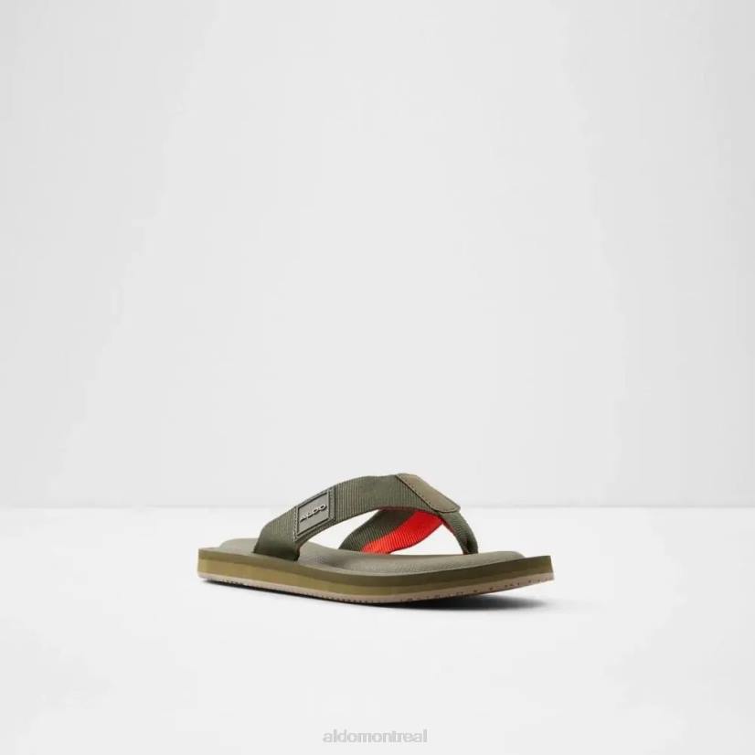 Aldo footwear VD8R5599 Aldo tengen tongs plates pour hommes sandale mode kaki