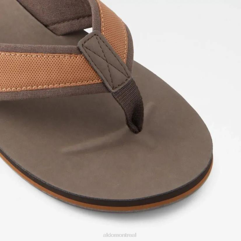Aldo footwear VD8R5604 Aldo cognac fashion orest sandale tong plate pour homme
