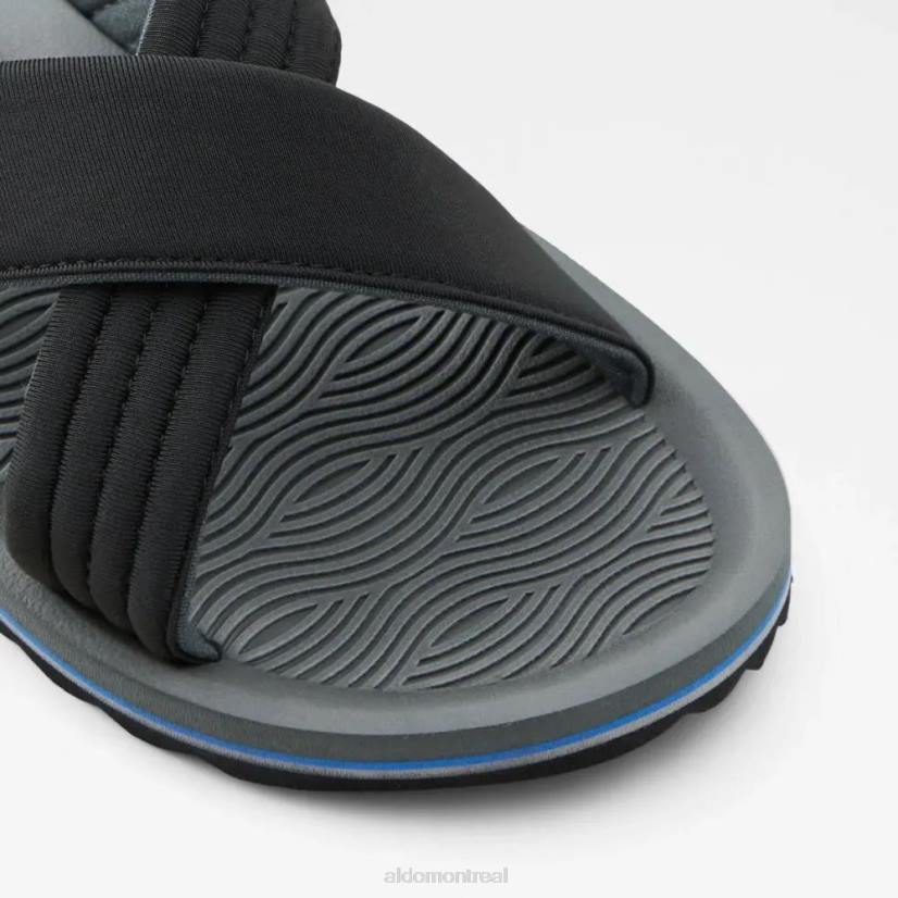 Aldo footwear VD8R6454 Aldo autre-noir mode inderpaul sandale plate pour hommes