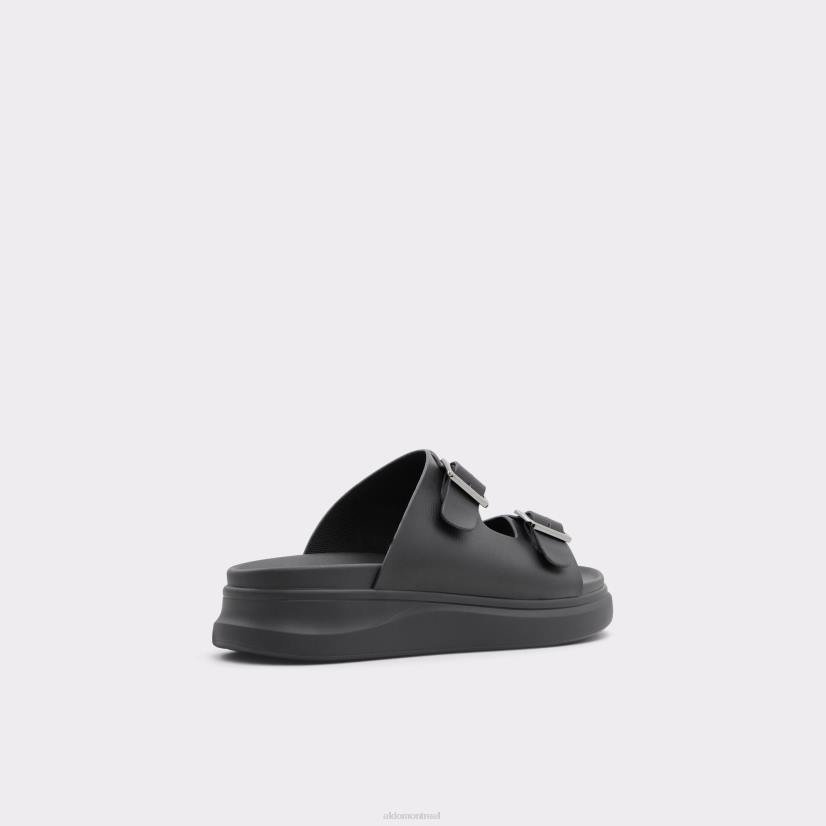 Aldo footwear sale VD8R11080 Aldo sandale à glissière popslide noire mode