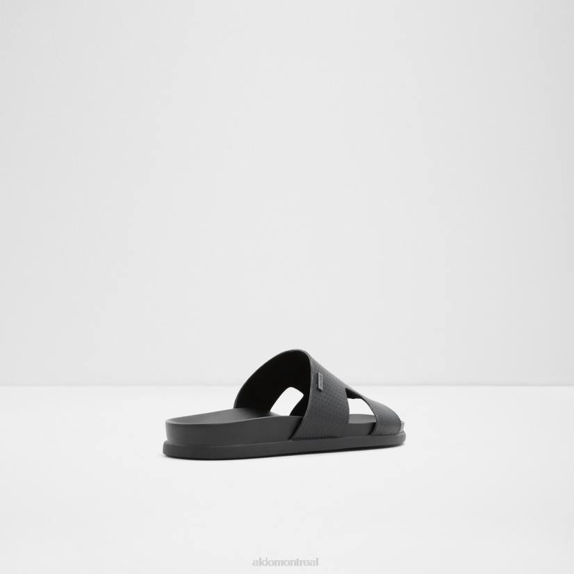 Aldo footwear sale VD8R4645 Aldo sandale à glissière mondi noire mode