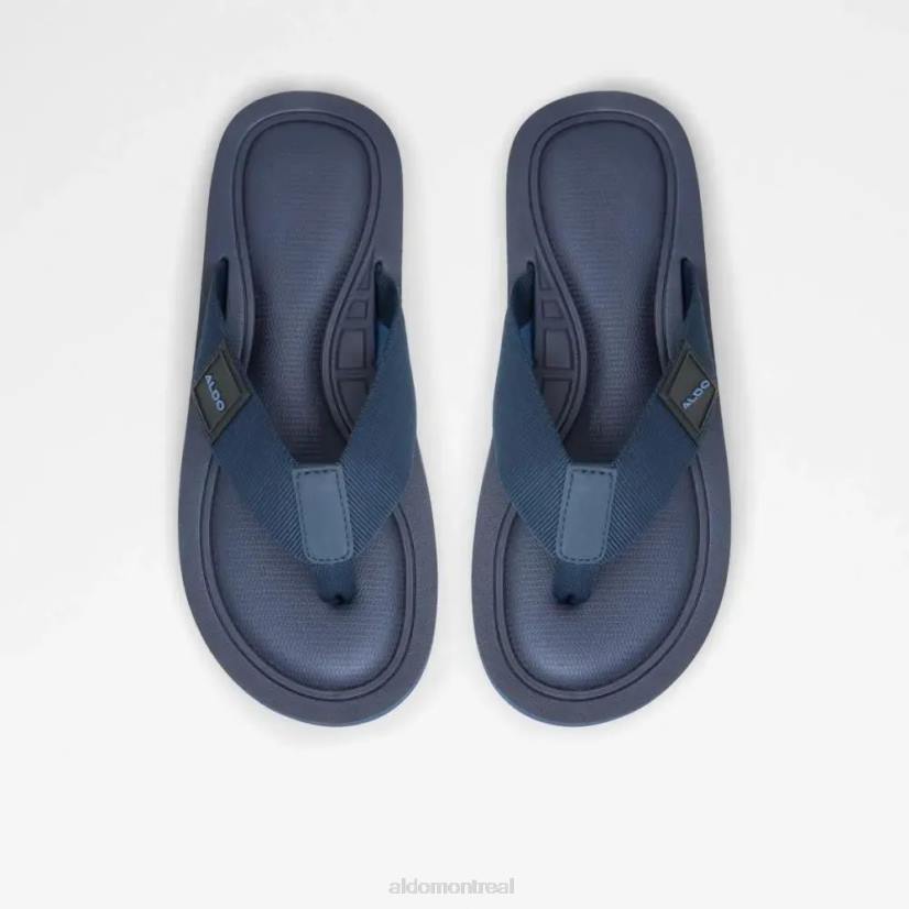 Aldo footwear sale VD8R5600 Aldo tengen tongs plates pour hommes sandale mode marine