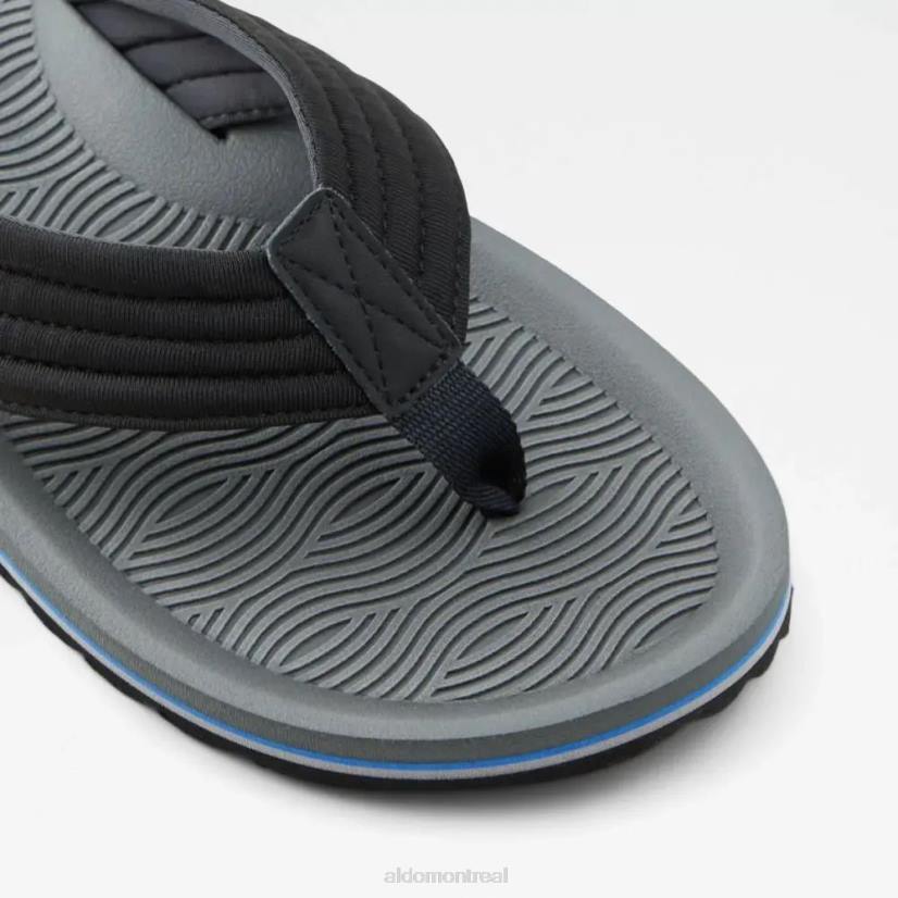 Aldo footwear sale VD8R5610 Aldo mode autre-noir proicien sandale tong plate pour hommes