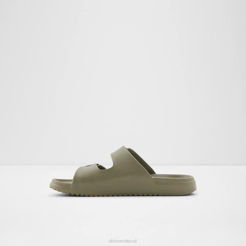 Aldo france chaussures homme VD8R10873 Aldo hideo slide sandale mode kaki